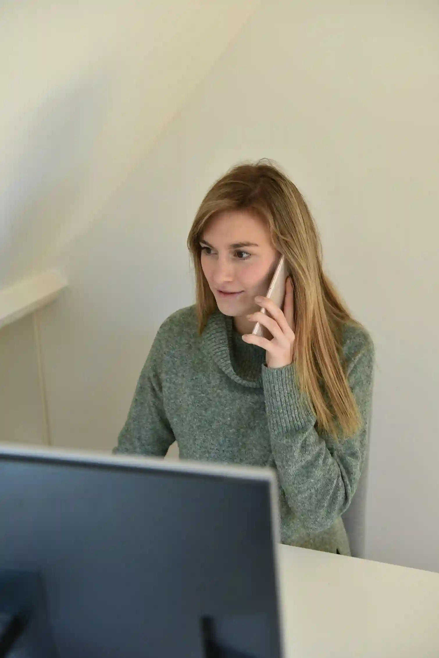 Téléphone qui sonne après lancement du site